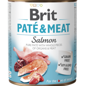 BRIT PATÉ & MEAT – SALMON 800 g