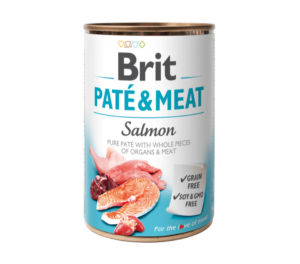 BRIT PATÉ & MEAT - SALMON 400 g