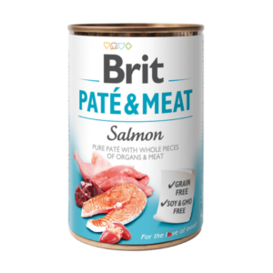 BRIT PATÉ & MEAT – SALMON 400 g