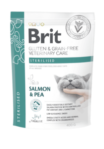 Brit GF Veterinary Care Cat Sterilised 400 g