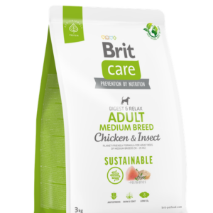 Brit Care Dog Sustainable Adult Medium Breed 3 kg