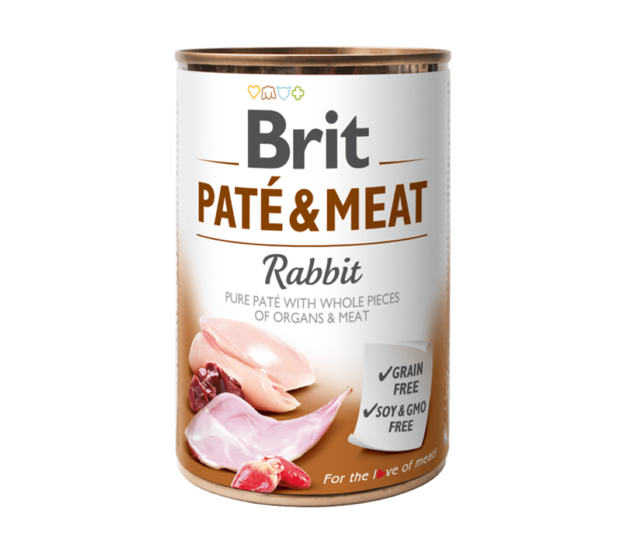 BRIT PATÉ & MEAT - RABBIT 400 g BRIT PATÉ & MEAT - RABBIT 400 g