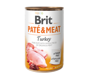 BRIT PATÉ & MEAT - TURKEY 400 g