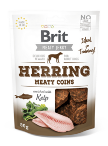 Brit Jerky - Herring Meaty Coins 80 g
