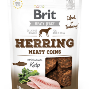 Brit Jerky – Herring Meaty Coins 80 g