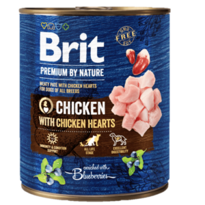 Brit Premium by Nature Chicken with Hearts 800 g