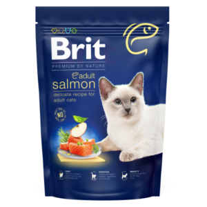 Brit Premium by Nature Cat. Adult Salmon 800 g