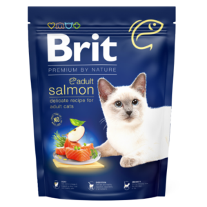 Brit Premium by Nature Cat. Adult Salmon 300 g