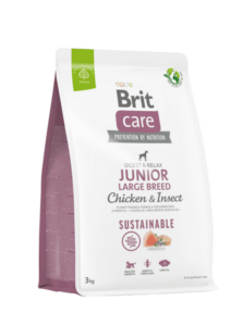Brit Care Dog Sustainable Junior Large Breed 3 kg