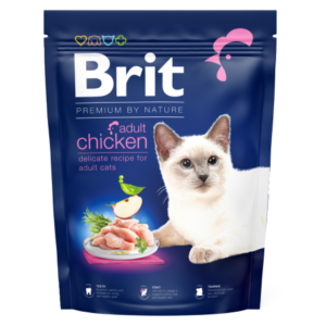 Brit Premium by Nature Cat. Adult Chicken 300 g