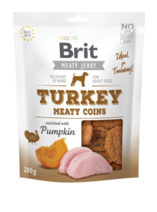 Brit Jerky Turkey Meaty Coins 200 g