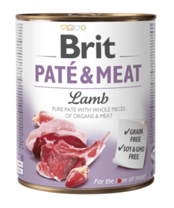 BRIT PATÉ & MEAT - LAMB 800 g