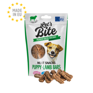 Let’s Bite Meat Snacks Puppy Lamb Bars 80 g