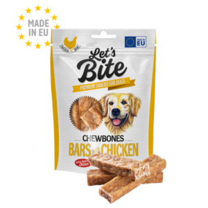 Let’s Bite Chewbones. Bars with Chicken 175 g