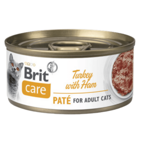Brit Care Cat Turkey Paté with Ham 70 g