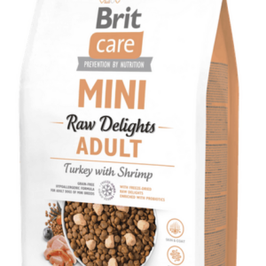 Brit Care Mini FD Raw Delights Turkey with Shrimp 2 kg