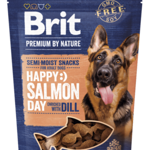 Brit Premium by Nature Dog Semi-moist Snacks Salmon with Dill 180 g