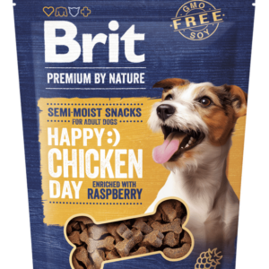 Brit Premium by Nature Dog Semi-moist Snacks Chicken with Raspberry 180 g