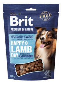 Brit Premium by Nature Dog Semi-moist Snacks Lamb with Sea Buckthorn 180 g