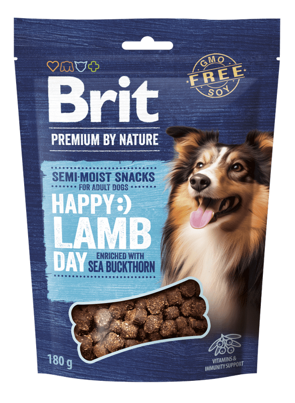 Brit Premium by Nature Dog Semi-moist Snacks Lamb with Sea Buckthorn 180 g Brit Premium by Nature Dog Semi-moist Snacks Lamb with Sea Buckthorn 180 g
