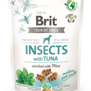 Brit Care Dog Crunchy Cracker. Insects with Tuna enriched with Mint 200 g