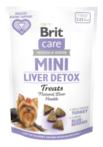 Brit Care Dog Mini treats LIVER DETOX 50 g