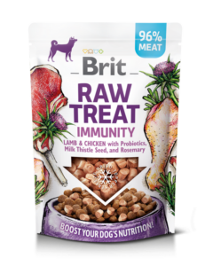 Brit RAW TREAT Immunity. Freeze-dried treat and topper. Lamb&Chicken 40 g