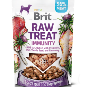 Brit RAW TREAT Immunity. Freeze-dried treat and topper. Lamb&Chicken 40 g