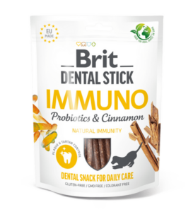 Brit Dental Stick Immuno with Probiotics & Cinnamon 7 pcs 251 g