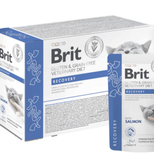 Brit Grain & Gluten-Free VD Cat Pouch fillets in Gravy Recovery 12x 85 g