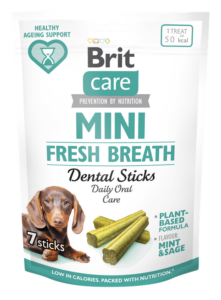 Brit Care Dog Mini treats FRESH BREATH, 7 pcs 120 g
