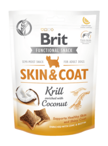 Brit Care Dog Functional Snack Skin&Coat Krill 150 g
