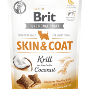 Brit Care Dog Functional Snack Skin&Coat Krill 150 g