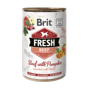 Brit Fresh can Beef with Pumpkin 400 g