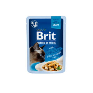 Brit Premium Cat Delicate Fillets in Gravy with Chicken 85 g