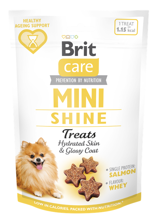 Brit Care Dog Mini treats SHINE 50 g Brit Care Dog Mini treats SHINE 50 g