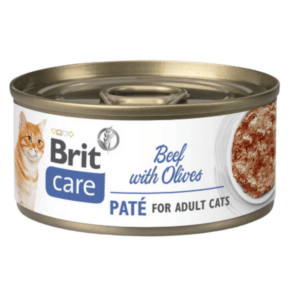 Brit Care Cat Beef Paté with Olives 70 g
