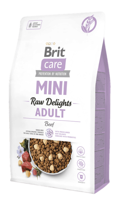 Brit Care Mini FD Raw Delights Beef 2 kg Brit Care Mini FD Raw Delights Beef 2 kg