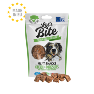 Let’s Bite Meat Snacks Chicken and Pork Slices with Cranberries and Artichoke 80 g