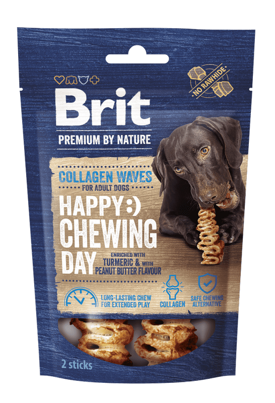 Brit Premium by Nature Collagen Chews Waves 12cm 2 ks Brit Premium by Nature Collagen Chews Waves 12cm 2 ks