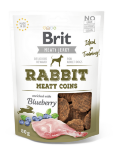 Brit Jerky - Rabbit Meaty Coins 80 g