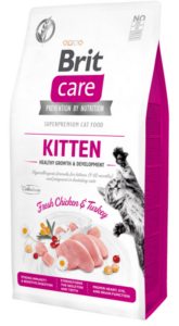 Brit Care Cat Grain-Free Kitten Healthy Growth & Development 7 kg