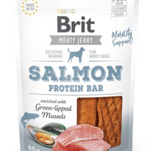 Brit Jerky – Salmon Protein Bar 80 g