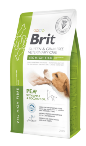 Brit GF Veterinary Diets Dog Veg High Fibre 2 kg