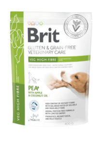 Brit GF Veterinary Diets Dog Veg High Fibre 400 g