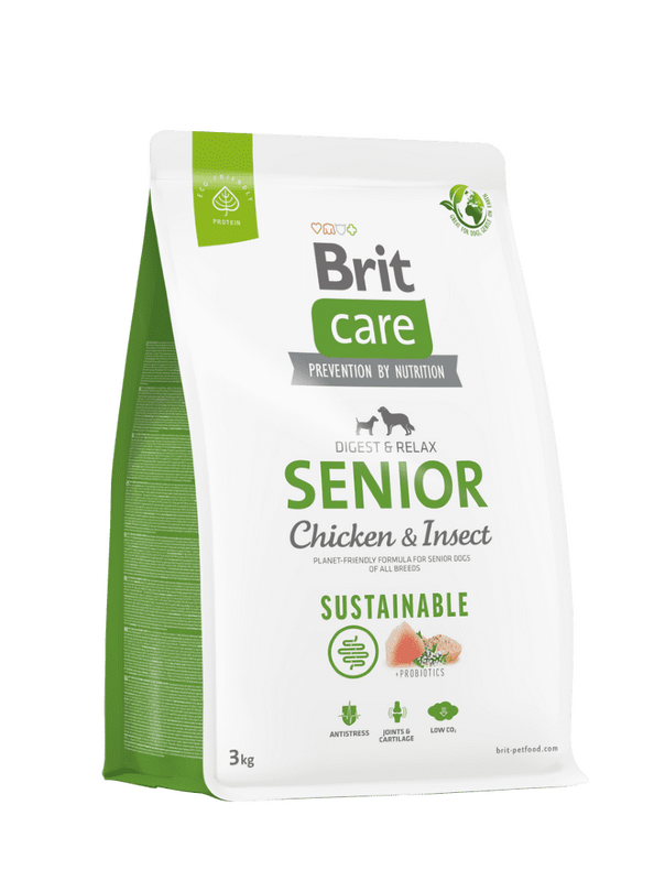 Brit Care Dog Sustainable Senior 3 kg Brit Care Dog Sustainable Senior 3 kg