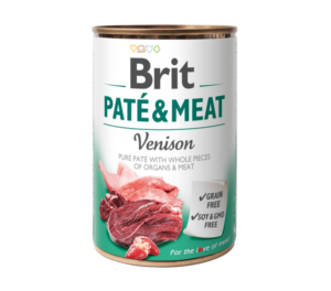 BRIT PATÉ & MEAT - VENISON 400 g