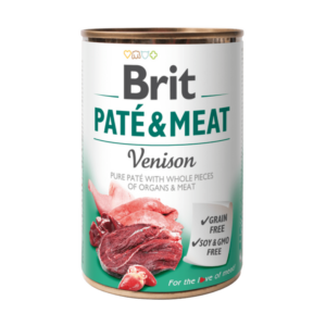 BRIT PATÉ & MEAT – VENISON 400 g