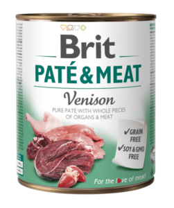 BRIT PATÉ & MEAT - VENISON 800 g