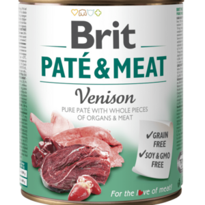 BRIT PATÉ & MEAT – VENISON 800 g